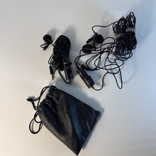 Microfoni alimentati Lavalier set di due uno è una doppia testa un singolo ragazzo