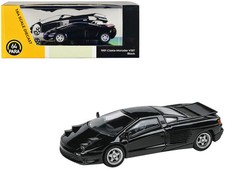 1991 Cizeta V16T Black 1/64 Diecast Model Car by Paragon Models - Paragon