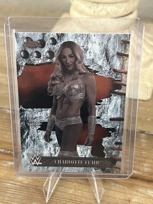2025 Topps Chrome WWE x Cactus Jack #63 Charlotte Flair Refractor