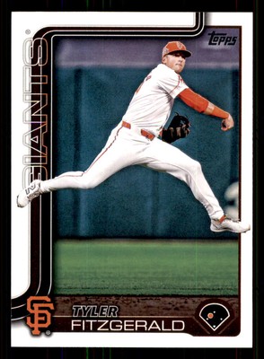 FT トレカ ポストカード 2025 Topps #596 Tyler Fitzgerald San Francisco Giants | eBay