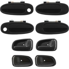 Exterior Door Handle Kit For 1993-97 Toyota Corolla Textured Black Front Or Rear Exterior Door Handle Kit For 1993-97 Toyota Corolla Textured Black Front Or Rear