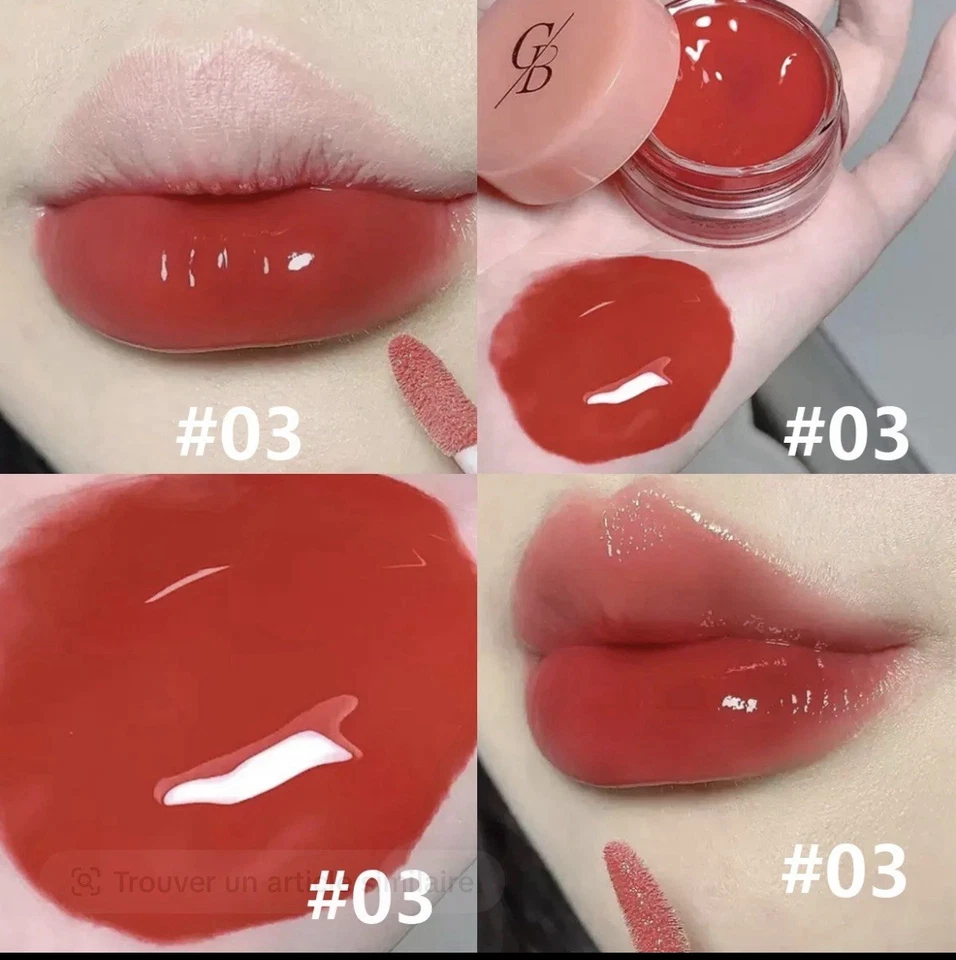 Nourishing  Fruit Bear, Canned Fruit Jam Lip Gloss Mirror - Image 2 of 3