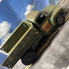 Vintage 1950  s Buddy L Pressed Steel Army Supply Corps Military Truck