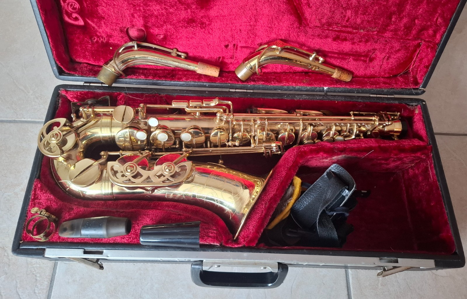 Buffet Crampon Paris SUPER DYNACTION Antiguo - Saxofón Año 1975
