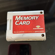 Memory Card Plus Nintendo 64 N64 Controller Pak by Performance