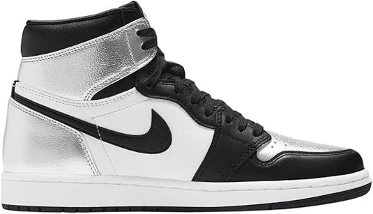 Air Jordan 1 High OG Puntera Metálica Plateada Mujer CD0461-001 ¡Nueva! ¡Envío rápido! Foto 2 de 4