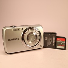 Samsung Digital Camera PL21 14.2MP Silver Tested Read 