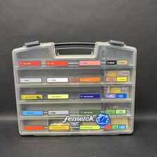 VINTAGE FENWICK TACKLE BOX COLOR C-LECTOR 2 S...