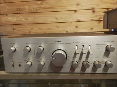 トリオKA-8300 TRIO KA-8300 Integrated Amplifier Silver Tested Works Output