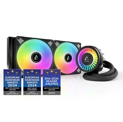 ARCTIC Liquid Freezer III 280 A-RGB black PC Water Cooler AIO Computer  B-Stock