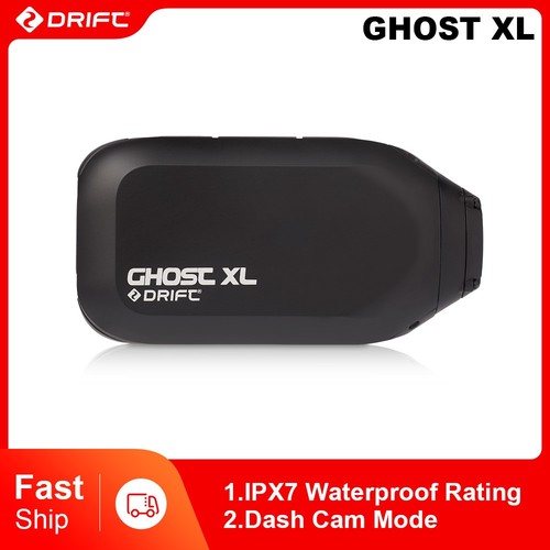 Drift Ghost XL - Action Camera Motorcycle - Dash Cam - Black - 4k
