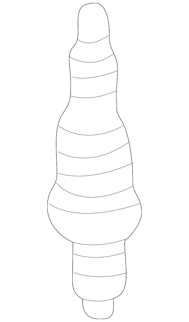 Genuine Nissan Spark Plug 22401-1W616