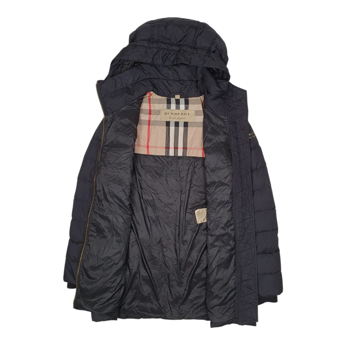BURBERRY Puffer Jacket Coat Insulated Parka Mens S