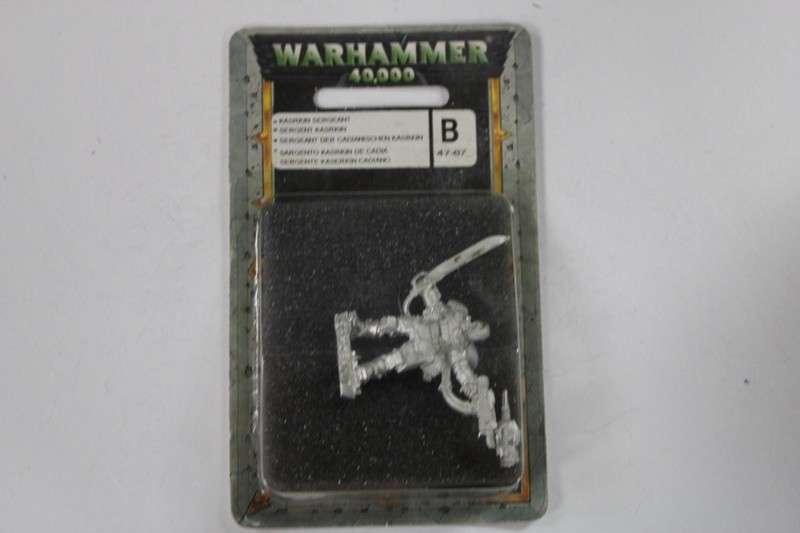 Warhammer 40K Astra Militarum Cadian Kasrkin Sergeant OOP Sealed 72926 N
