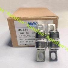 20Pcs./Box New MRO RGS11-30A Fast Acting Fuse aR 30 Amp 250V RGS11 30A