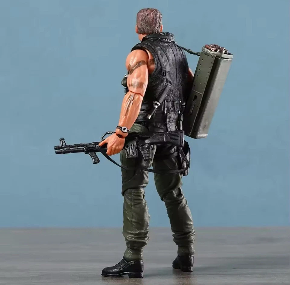 NECA Commando 30th Anniversary John Matrix Arnold Schwarzenegger Action Figure - Image 4 of 4