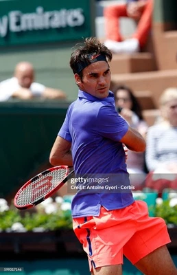 Short tennis Nike Roger Federer RF, Roland Garros/Halle 2015, taille M-RARE!! 🏆 - Photo 1/4