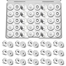 50 Sets Magnetic Snaps for Purse Closures, 14Mm Magnetic Magnetic Snaps Closure