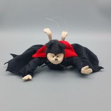 Halloween Hanging Vampire Bat Plush Decoration Red Black UNIQUE