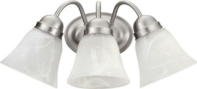 17 Inch Three Light Wall Mount Wall Mount Quorum Lighting 5403-3-65