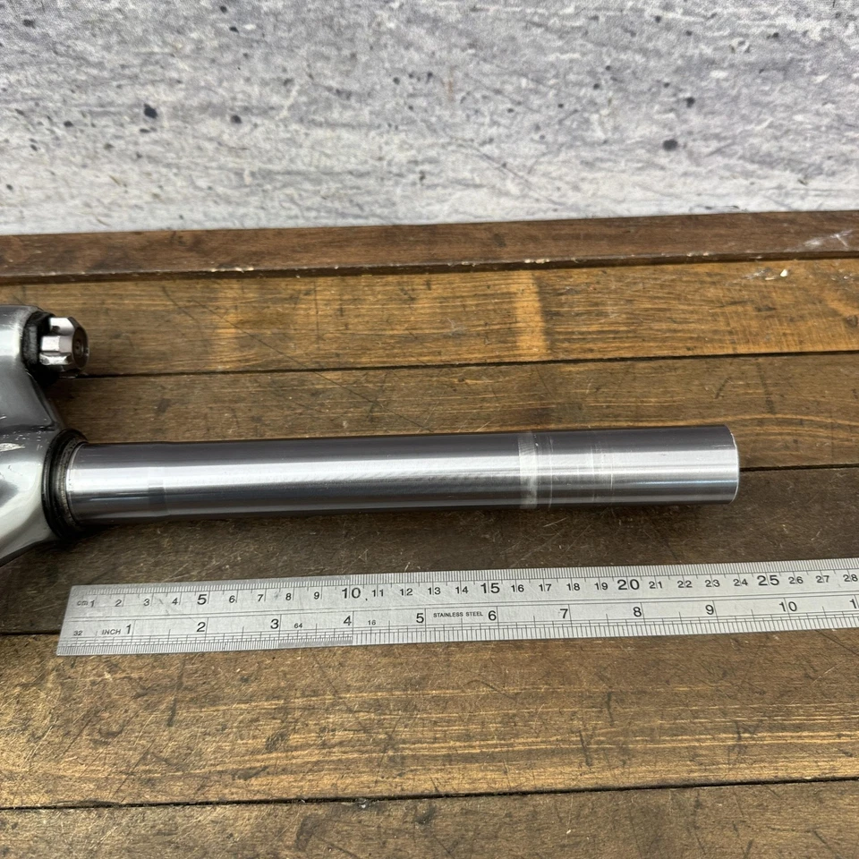 Vintage Manitou Mars Red Suspension Fork 26 In 1 1/8 Threadless 90s MTB Super - Image 4 of 4