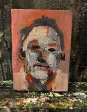 original art.  Parsons People.   Signed.    5x7