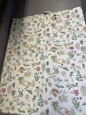 Longaberger Homestead XL Laundry Bag Botanical Field NWT