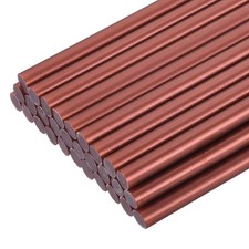 30pcs Mini Hot Glue Gun Sticks 4" x 0.28" for Glue Gun Burgundy Red 0.33 per stick