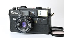 Near Mint Fujica Flash Fujica Date 35mm Point Shoot Film Camera Japan 85