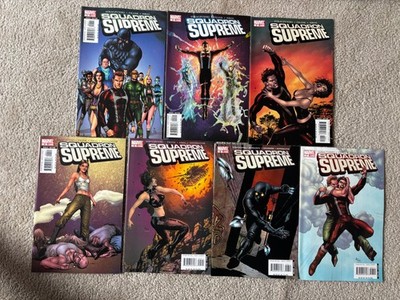 Squadron Supreme vol. 2 issues 1-7 complete series Marvel 2006