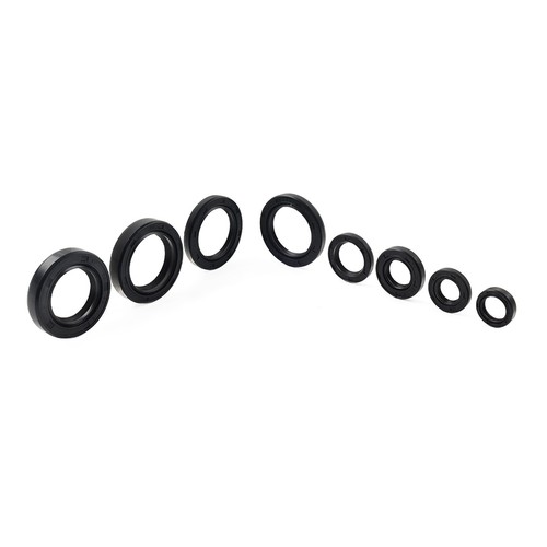 8Pcs Engine Oil Seal Kit Fit Yamaha DT125 DT175 MX125 MX175 IT175 YZ125 1974-83 - Picture 8 of 10