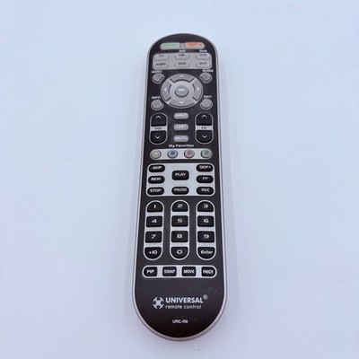 Avex Universal URC-R6 Pre-Programmed Learning Remote Control Tested & Working