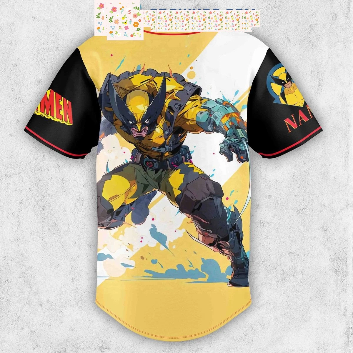 Wolverine X-Men 97 Fan Personalized Baseball Jersey