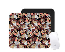 Taz Mouse Pad Looney Tunes Cartoon Desk Mat Custom Retro Gift