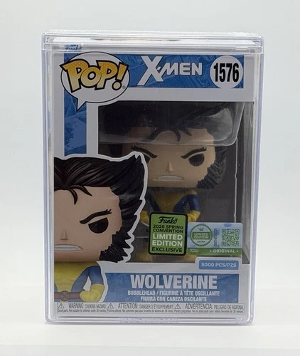 Funko Pop! X-Men #1576 Wolverine Classic Unmasked - 2026 ECCC Shared - LE 5000