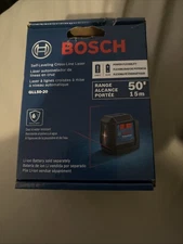 Bosch (GLL50-20) Self-Leveling Crossline Laser