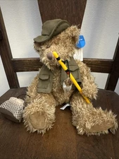 Russ Berrie & Co. "Lodge Life" Dakota 8" Stuffed Vintage Teddy Bear