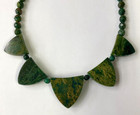 HSN Jay King Sterling Silver Green Verdite Gemstone 18" Necklace — photo 6
