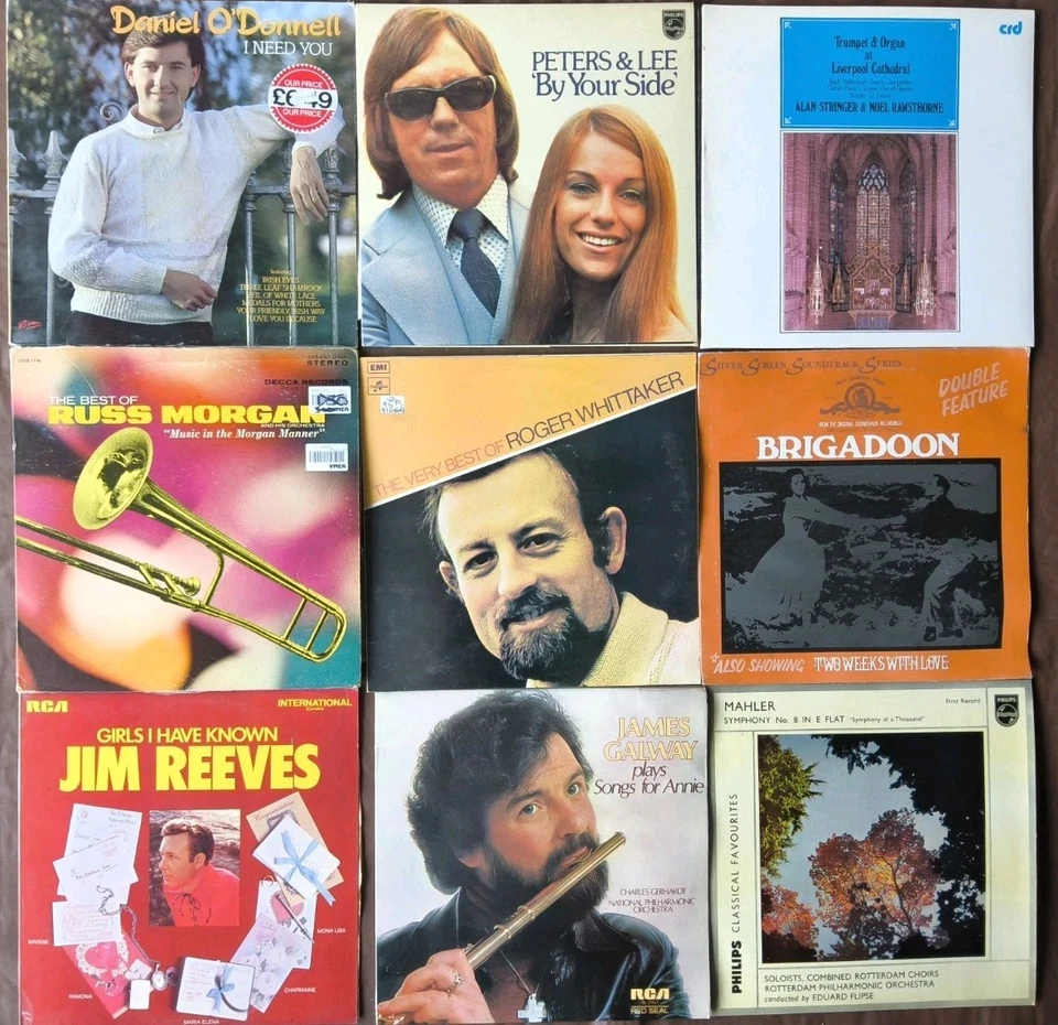 12.  JOBLOT BUNDLE:   MIXED GENRES;   59 x VINYL LP"S,   5  x  EP"s - Image 4 of 4