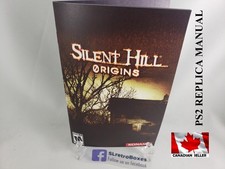 MANUAL PS2 - SILENT HILL ORIGINS SonyPlaystation2 'Replacement' Instruction Book