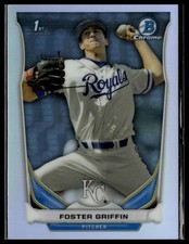 2014 Bowman Draft #CDP24 Foster Griffin Chrome Refractors