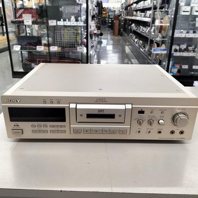 SONY DTC-ZA5ES Gold DAT Recorder Deck w/ Cable Works Tested From