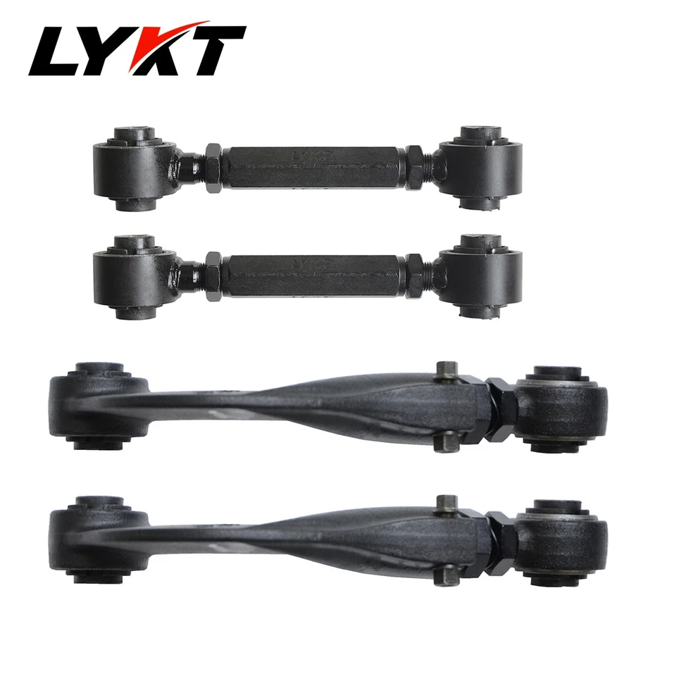 LYKT 4pcs Rear Adjustable Camber&Toe Arms Kit for Ford Edge、Lincoln MKX 07-10 - Image 4 of 4