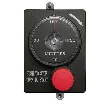 Firegear ESTOP1-0H E-Stop Mechanical Gas Timer with 1 Hour Countdown