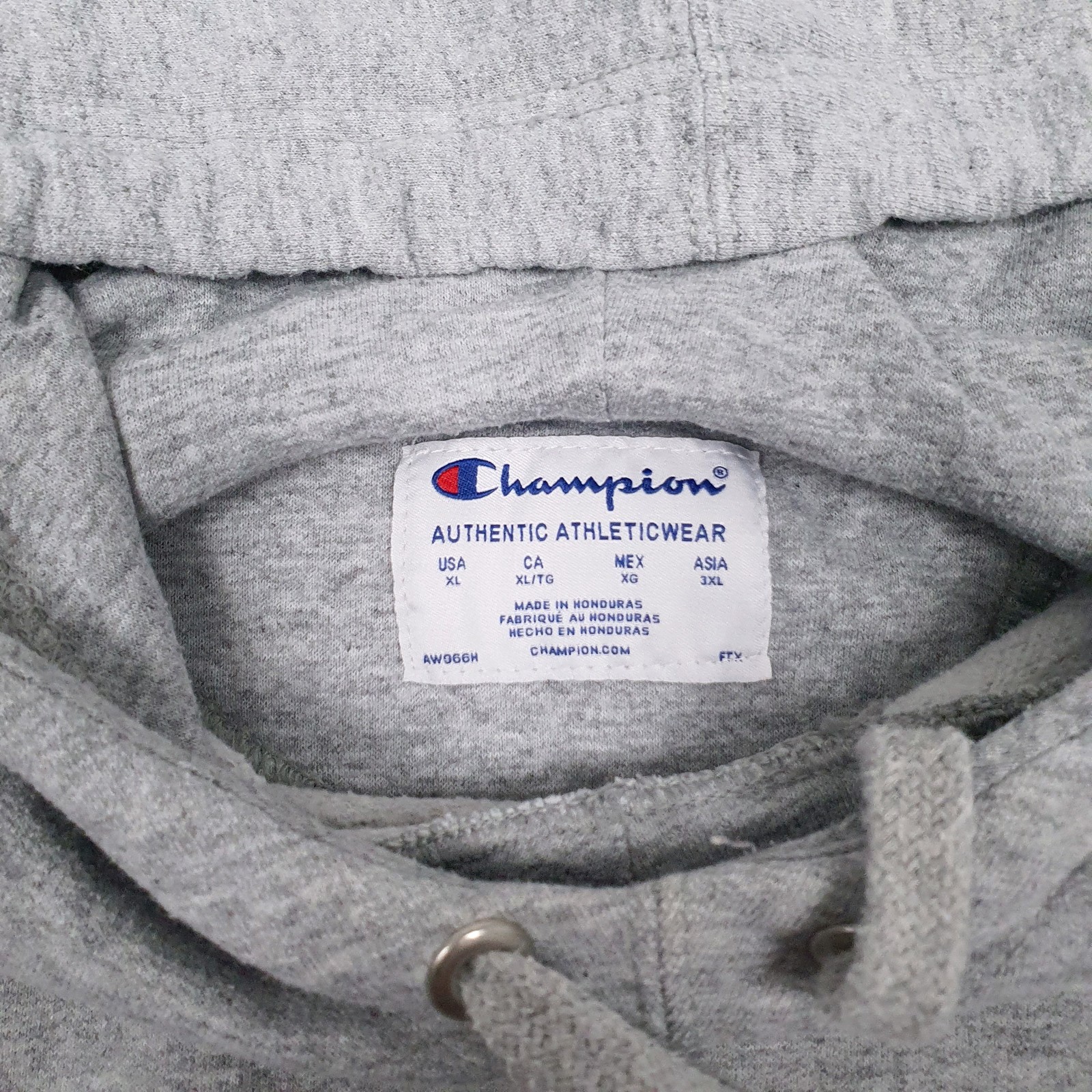 CHAMPION Hoodie Cotton Blend Jumper Sweatshirt Mens XL image 2