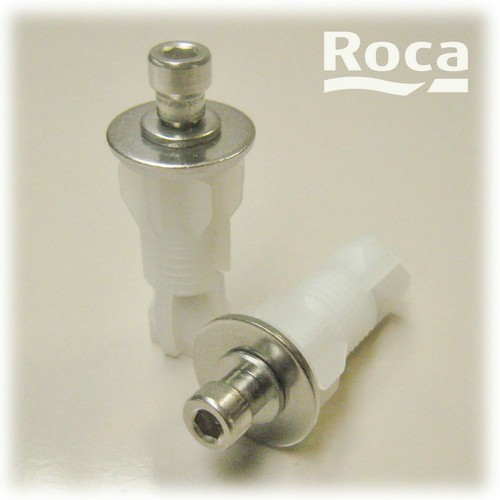 Roca Pair Removable Hinge Top Fix Peg Toilet Seat Fixing Kit Set
