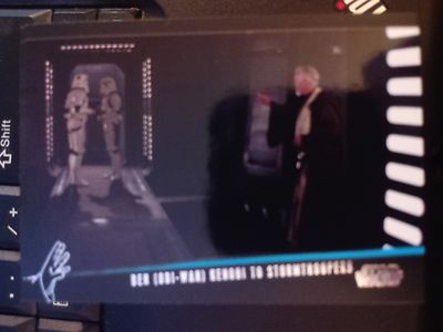 Star Wars 2012 Galactic Files 2 Weak Minded #WM-3 Ben (Obi-Wan) Kenobi