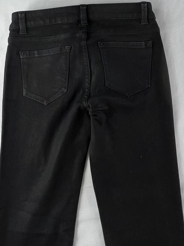 Bisou Bisou Michele Bohbot Womens Black Skinny Leg Denim Jean Jeggings Size 2 - Picture 10 of 11