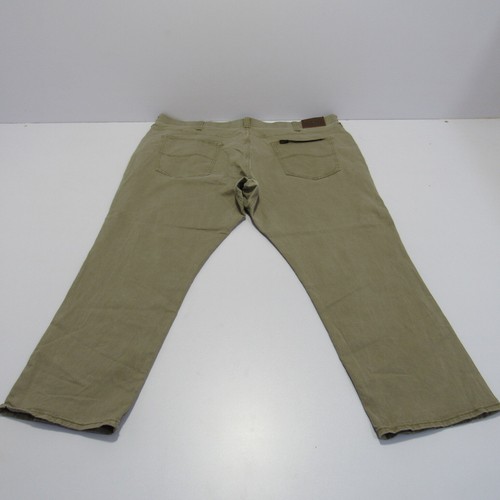 Lee Men’s Stretch Regular Fit straight leg Brown W46 / L28 SKU Y04575 - Picture 5 of 13
