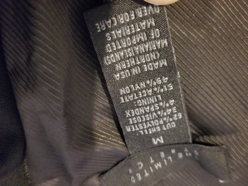 Womens The Limited Jacket Blazer M Medium Black - Picture 4 of 9